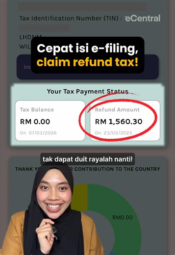 E-filing dan Refund Cukai: Pastikan Segala Maklumat Betul