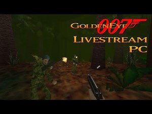 GoldenEye 007 N64 - 100% Livestream - PC Mouse & Keyboard (60FPS)