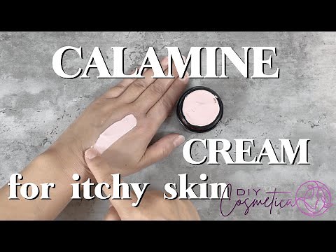 DIY - How To Make CALAMINE CREAM FOR ITCHY SKIN