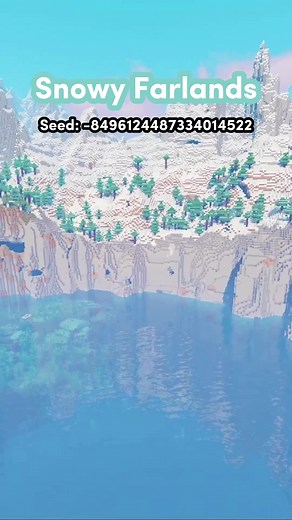 Beautiful Snowy Minecraft Seeds for Bedrock Edition