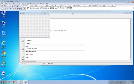 安装lazarus-2.2.2-fpc-3.2.2-win64-编程IDE FreePascal