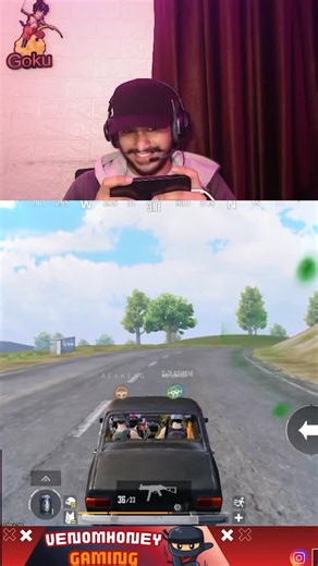 Venomhoney Gaming on Instagram: "🤣 Kidnapped randoms in BGMI! They never saw it coming 😎"