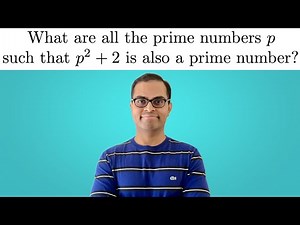 Cute Prime Number Puzzle with Simple Algebra Solution!
