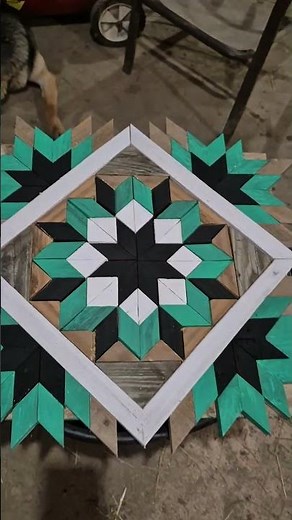 DIY BARN QUILT! RECLAIMED WOOD!