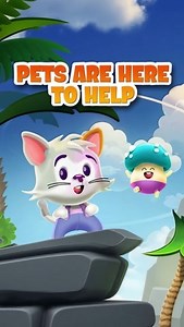 🤩 Pets are here to help you dig in the Pet Ventures Special Event. Yes, really! 😇 You can find it in Diggy’s Adventure NOW. 📱 😺 Speaking of pets, what sound does a cat make where you live? Drop your version in the comments. ⬇️ #DiggysAdventure #adventure #adventurer #puzzle #MobileGame #game #pets #helper #helping #cute | Diggy's Adventure