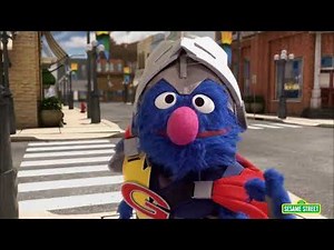 Sesame Street: Super Grover Helps a Cow Down the Stairs | Super Grover 2.0