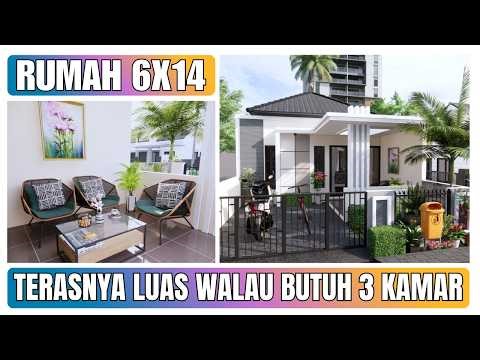 Who knew a 6x14 house could be this cool? The terrace is comfortable, and the interior is surpris...