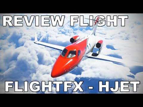 FlightFX HondaJet (HJet) | Full Flight Review | Burning Blue Design | Microsoft Flight Simulator