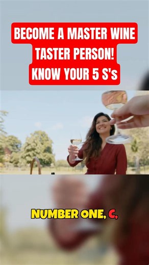 Wine Tasting 101: Master the 5 S's! 🍷