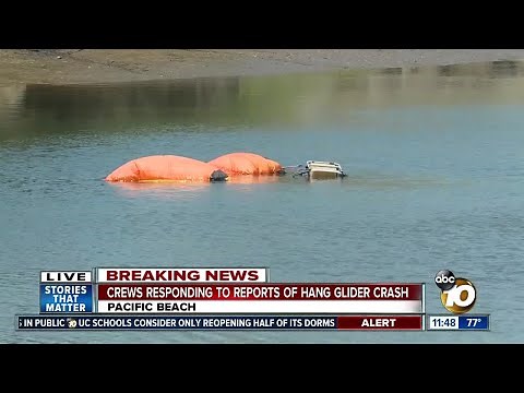 Ultralight aircraft crashes in creek in Mission Bay area