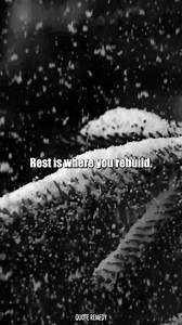 Rest isn't something you earn. It's something you need. Prioritize it. | Quote Remedy