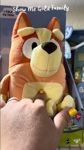 Bingo Talks! Cutest Bluey Toy Ever 🐶✨#short #cute #toys #bluey