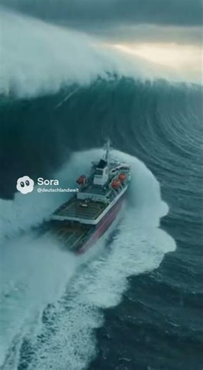 Our ship was hit by a huge wave, a monster wave.