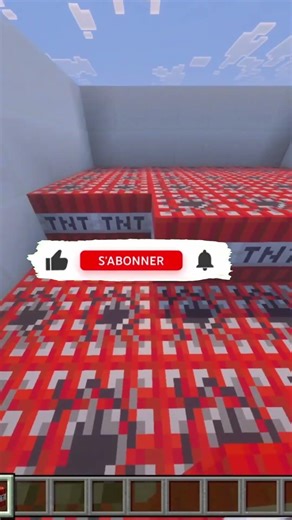 Aujourd'hui 17 TNT ! #minecraft #tnt #viral #shorts