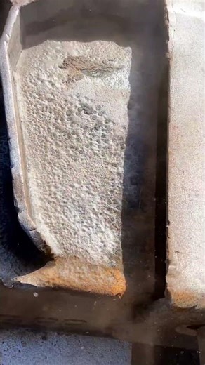 Getting rid of thick pitted rust #p #pdblasting