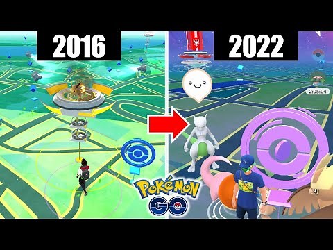 【80万回突破！】ここまで変わった！ 超進化したポケモンGO 6年の歴史