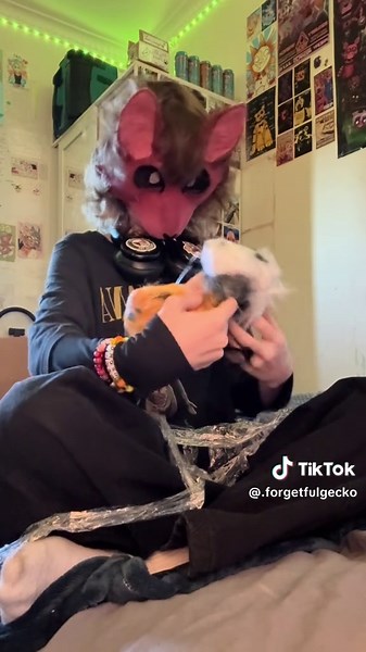 mask unboxing from Solar_Pawzz on YouTube !!! #therian #fyp #mask #therianmask #unboxing #forgetfulgecko