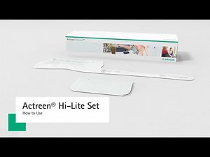 Actreen(R) Hi-Lite Set: Male Self-Catherization How to Use