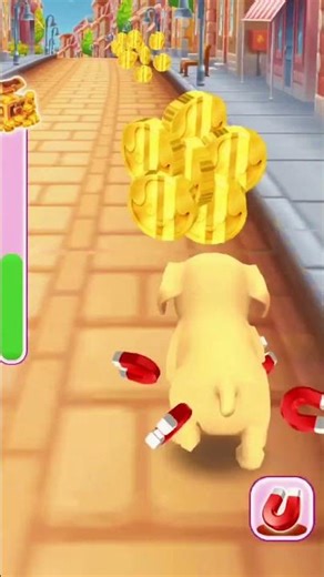 "My puppy runs faster than your internet. 🐕⚡" #mobilegaming #gameplay