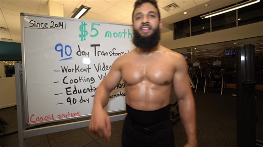 For just $5 I can be your personal trainer! 💪🏼 Alhamdulillah, my brother and I have been building ChampionMethod for the last 9 years and we have helped over 5,000 brothers like you take advantage of their health. When you sign up today, here is what you get: ✅ 100’s of videos both for Gym & Home ✅ Cooking videos ✅ 90 transformation calendar ✅ 24/7 messaging support ✅ We only charge $5 ✅ Cancel anytime 👉🏻 Click or Tap 'Learn More' and join the best fitness program in the world for only $5 ht