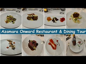 Azamara Onward | Restaurant & Dining Tour | September 2024