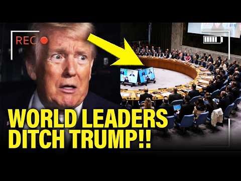 All HELL BREAKS LOOSE as World Leaders DITCH Trump OVER WAR!!!