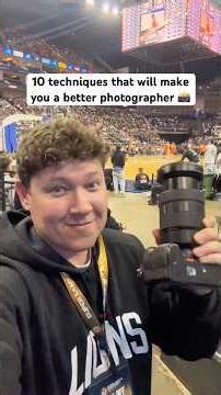 10 techniques that will make you a better sports photographer 📸