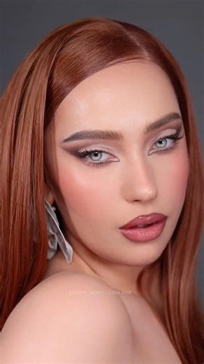 Cut crease eye makeup ✨ | Lidia Jora #makeuptutorial #eyeliner #cutcrease #cutcreaseeyemakeup