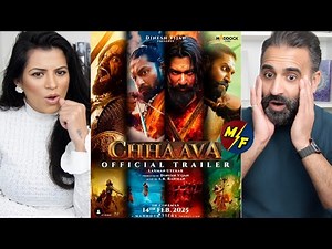 Chhaava Official Trailer Reaction | Vicky Kaushal & Rashmika Mandanna Shine in a Powerful Saga! 🔥🎬