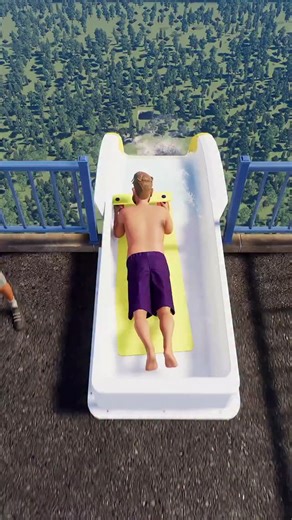FK Animation Studio on Instagram: "Would You Ride This Water Slide– Planet Coaster 2 aquapark waterslide shorts"