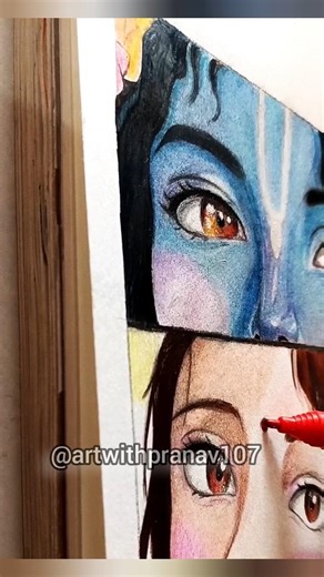 Krishna ji and Radha Rani✨ | Painting| #anime #krishna #krishnabhajan