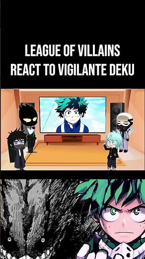 Mha Lov react to vigilante deku | Bnha My hero academia | Gacha Club