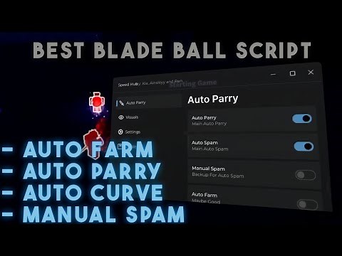 Best Blade Ball Script New Update OP AUTO PARRY | Speed Hub