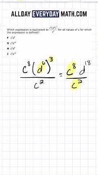How to simplify expressions with exponents step by step!
