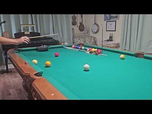 Pool practice ball positioning machine