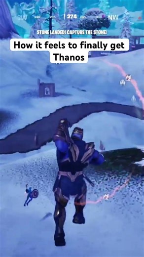 How it feels to finally get Thanos #fortnite