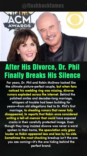 After His Divorce, Dr. Phil Finally Breaks His Silence #shorts
