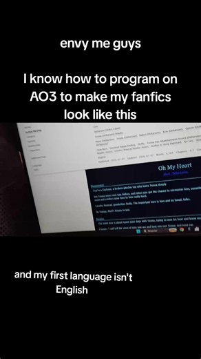 How to format AO3 fanfic like a pro — AO3 formatting guide