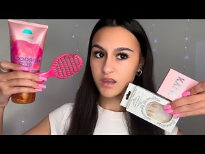 ASMR| Older sister gives you a 20+ minute makeover *hair,makeup,skincare,etc*💗