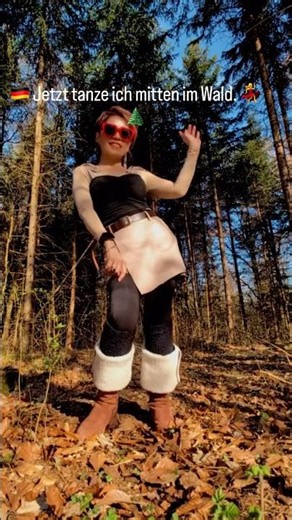 Tired From My Slow Walk… Then Tagalog Music Made Me Dance in the Forest 🌲💃✨