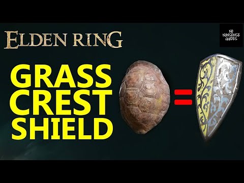 Elden Ring Grass Crest Shield Is Back - Great Turtle Shell Location