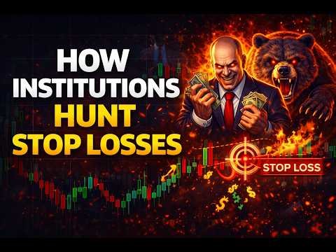 How Institutions Hunt Stop Losses#follow #usa #investing