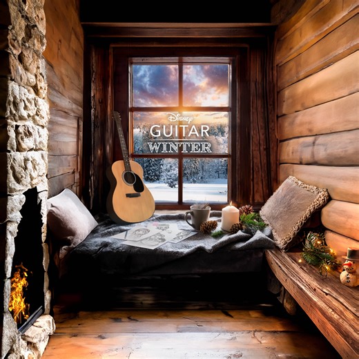 Experience a chilled-out winter wonderland with the Disney Guitar: Winter playlist, featuring acoustic versions of some of your favorite winter-themed songs, including "Love Is An Open Door," now! ❄️ https://open.spotify.com/album/5mfmSSVrt4BOZScMKLROKd | Walt Disney Records