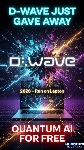 D-Wave Just Gave Away Quantum AI for Free