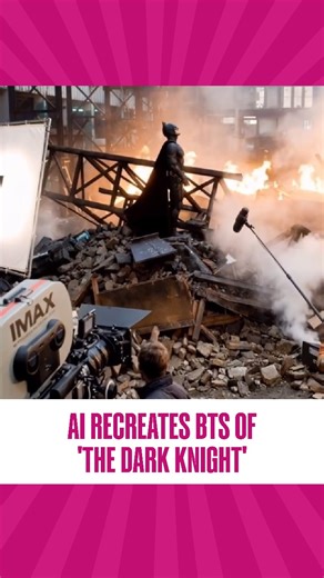 AI just reimagined behind-the-scenes magic of The Dark Knight with stunning AI-generated shots showing Christian Bale and Heath Ledger. #thedarkknight | #BTS | #artificialintelligence | #RepublicWorld | Republic