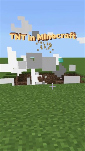 So benutzt du TNT richtig in Minecraft! #minecraft