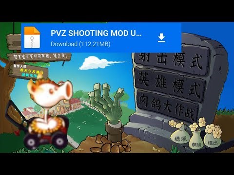 UPDATE‼️ Plants vs Zombies Hybrid 0.15 MOD MENU Android APK