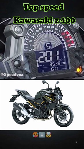 Kawasaki Z400 Top Speed 🚀 | Naked Beast Performance Test 🏍️