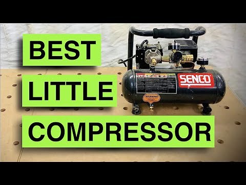 Perfect for trim carpentry! Senco PC1010 Compressor REVIEW