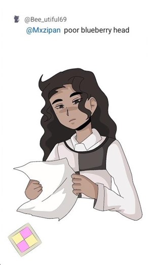 Blueberry OC #art #oc #ocmeme #flipaclip